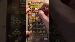 Winner on the $20 Gold Rush Legacy Ticket! #lottery #scratchofftickets #scratchoffs #scratchoff