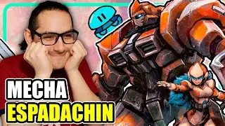 Plataformero con un Mecha Espadachin - Panzer Paladin Rese&ntilde;a