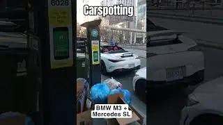 Toronto Carspotting Yorkville Supercars | BMW M3 + Mercedes SL