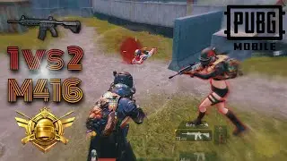 1 vs 2 M416 TDM Room Challenge | PUBG Mobile | IPad Mini 5 | Two Fingers + Gyro