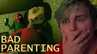 MR REDFACE IS MY...WHAT?! | BAD PARENTING 1 (FULL GAME)