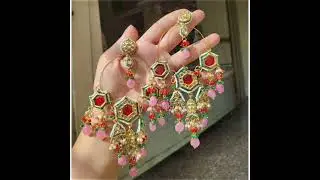 heavy and trendy jhumka ideas#shorts #fashion #jewellery #heavyjewellery #jhumka #trending