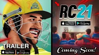 RC21 Big News 🔥 - Real Cricket 21 Official Trailer || Ultra Graphic! Advance customisation! Review!
