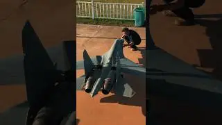 J-16 remote control plane with Vector Thrust Turbine &ndash; Incredible Test Flight #rcwarcraft #rcplane