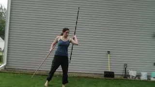 Double Staff Spinning Freestyle
