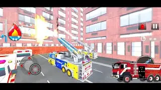 Fire Truck simulator II Epic Firefighter Truck Driving Experience!