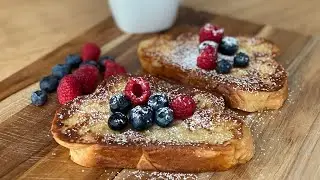 How to Make Easy Challah French Toast with Whipped Cream
