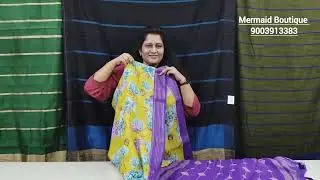 Budget friendly sarees/Work wear sarees/Linen cotton/unique collection