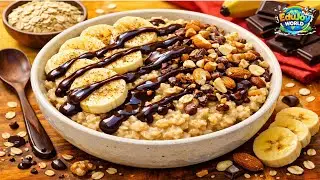 The 5 Minute Chocolate Banana Oat Bowl