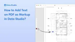 How to Add Text Markup to PDF | Deta Studio Tutorial