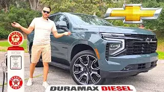 2025 Chevrolet Tahoe RST Duramax Diesel - MPG KING ? 360 car review