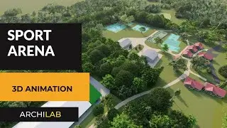 Sport Arena 3D Design Walkthrough ( Steel Structure)