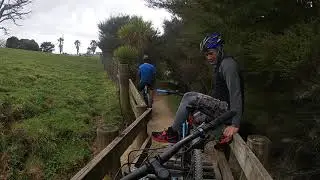 Covid 19 Level 4 lockdown restriction,100GOPRO7,Short Ride at Totara MTB Bike Park Auckland NZ