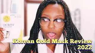 Korean Gold Sheet Mask #goldsheetmask #skincaretips