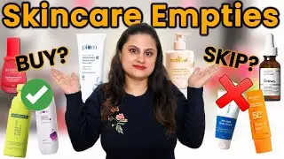 My Dec & Jan 2026 Skincare Empties | Which Products Are Actually Worth ✅ Buying?