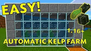How to Make Automatic Kelp Farm | Minecarft 1.14 to 1.16+ | Simple Automatic Farm | Mr.Crafter
