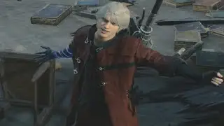 Devil May Cry 5 - DMC4 Nero with DMC1 inspired costume Mocks Bosses (DMC5 2019)