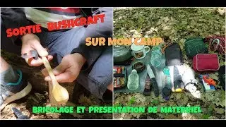 Retour sur le camp, cuilli&egrave;re, matos a la journ&eacute;e.