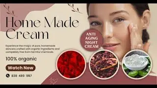 &ldquo;Make Your Own Natural Anti-Aging Cream at Home | Chemical Free | Super Easy DIY&rdquo;