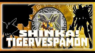 Digimon Funbeemon Shinka! Tigervespamon line Digivolution