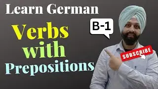 Best German Language Course Online | German Grammar | Verbs with Prepositions- B1