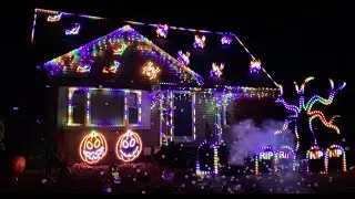 Thriller-Haunted Mansion Mix - 2020 Halloween Light Show