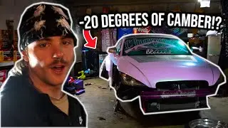 МОЙ СТАТИЧНЫЙ AUDI НАКЛОНЯЕТСЯ СИЛЬНО