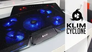 KLIM Cyclone - Le refroidisseur XL pour PC portables Gaming