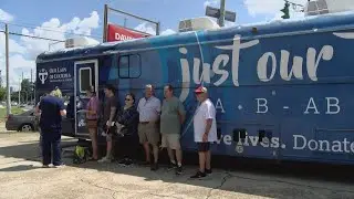 More than 80 people donate blood to help Lafayette man battling aggressive form of leukemia