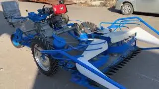 wheat reaper binder new design paddy rice wheat reaper binder bundling cutting machine with seat