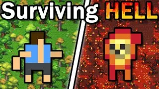Can 1000 Humans Survive HELL!? - (WorldBox)
