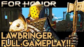 LAWBRINGER THE NASTIEST HERO!! For Honor Gameplay - Multiplayer Dominion!!