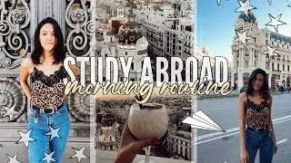 study abroad morning routine vlog || Madrid, Spain