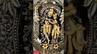 flower pot   #silver #items#Radha Krishna#@silverartitem #designer #silver#idols #antique #youtube #