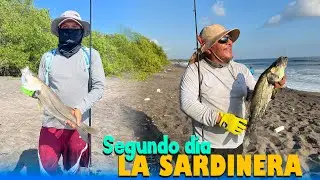Segundo día en la playa La Sardinera con la adrenalina a tope