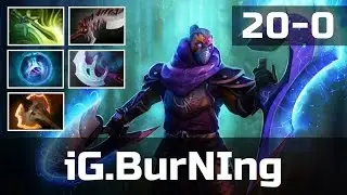 iG.BurNIng &bull; Anti-Mage &bull; 20-0 &mdash; Pro MMR Gameplay Dota 2