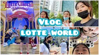[FR] VLOG LOTTE WORLD IN SCHOOL UNIFORMS