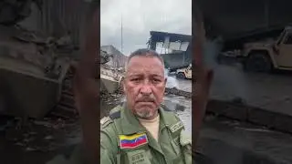 🇻🇪 General del Ejercito Venezuela ante secuelas de la Operaci&oacute;n Resoluci&oacute;n Absoluta en #Caracas