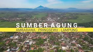 Pesona Pekon Sumber Agung, Ambarawa Pringsewu Lampung | Drone view 2022