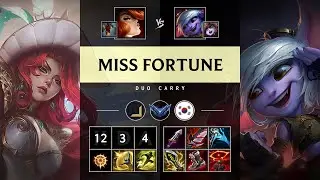 Miss Fortune ADC vs Tristana - KR Diamond Patch 25.16