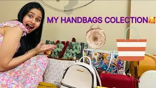 MY HANDBAGS COLLECTION 👜👛 |THE ABNORMAL COUPLE | AANDU & CHHOTE