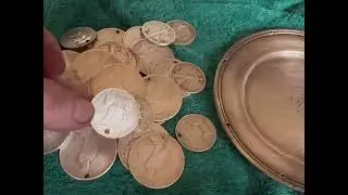 Cleaning my silver wind chimes
