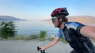 Cycling 250km SOLO Around Okanagan Lake!