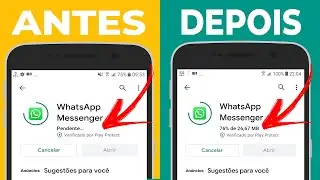 Play Store n&atilde;o baixa nada, download PENDENTE! Como Resolver