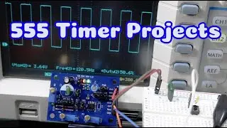 555 Timer IC: Schematic Design to make Projects with Astable Monostable Bistable Configuration