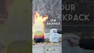 We Tested WHICH Backpack Can Withstand FIRE
