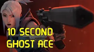 10 second ghost ace in Valorant