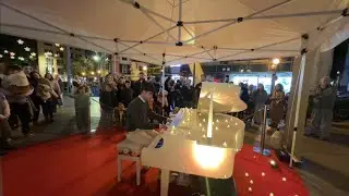 Offenes Piano am Paseo del Born &ndash; Jeder darf spielen! 🎹✨