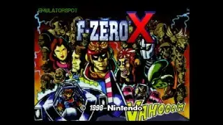 F-Zero X - Gameplay Nintendo 64 HD 1080p (Project 64)