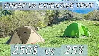 QUECHUA MH100 за 25 долларов против $250 MSR ELIXIR 2 | Сравнение дешевой и дорогой палаток
